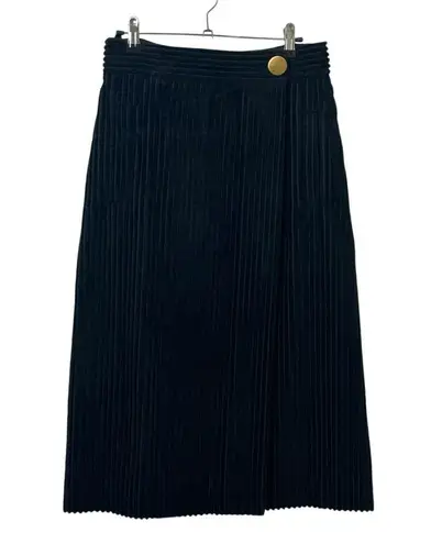 Tibi Corduroy Wrap Skirt Green Midi Women’s Size 4