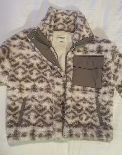 Abercrombie & Fitch Sherpa Jacket