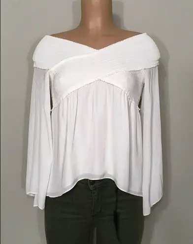 Ramy Brook  by Martha Hunt Liza blouse. Ivory. NWOT