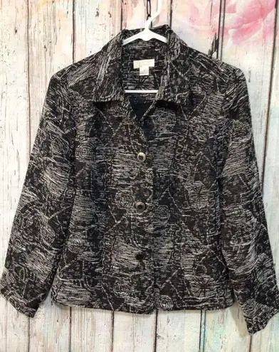 Christopher & Banks  Size Small Blazer Black / White ❤️💕