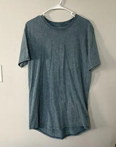 George green short sleeved long tunic style top casual comfortable women size S