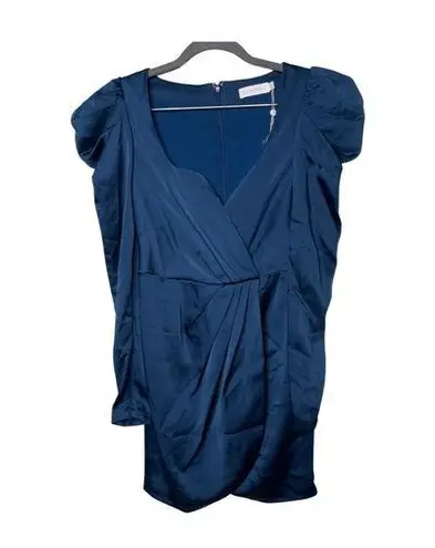 Jonathan Simkhai Jordyn Satin Crepe Mini Dress sz 0 No Belt