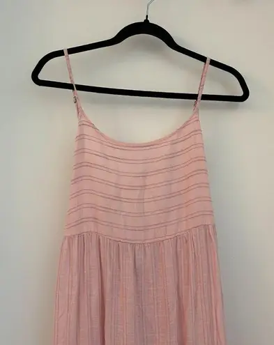 l*space L* Santorini Maxi Dress in Rose Quartz Size XL