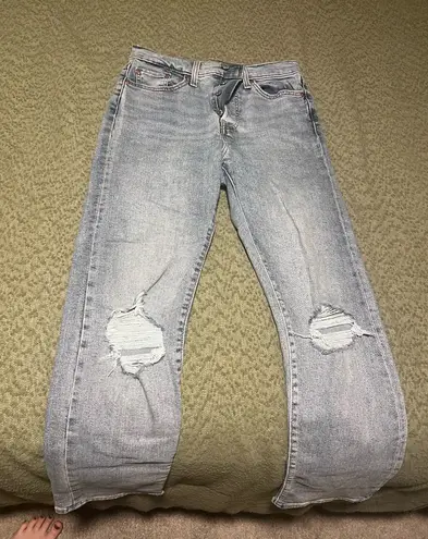 Levi's Levi’s Wedgie Straight Jeans High-Rise Button Fly