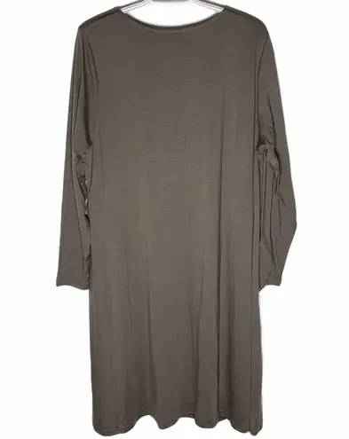 Ryllace olive long sleeve basic t