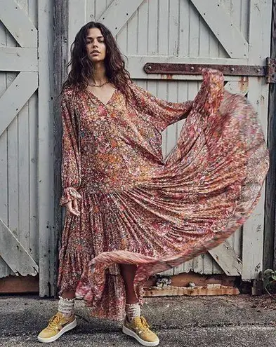 Free People Feeling Groovy Maxi Dress