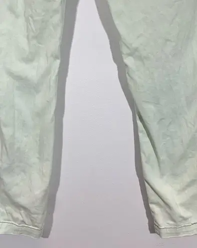 Pilcro and the Letterpress Pilcro Mint Color Jeans No. 25 Hyphen Fit