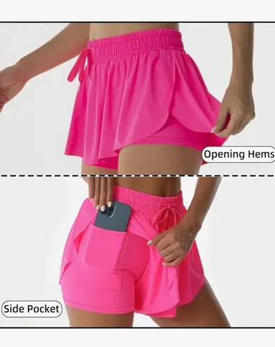 Amazon Hot Pink Running Shorts