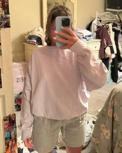 Brandy Melville Lavender crew neck