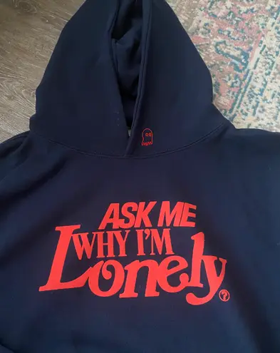 Lonely Ghost Heavyweight Sweatshirt - Ask Me Why I’m Lonely