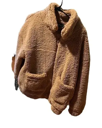 Lulus  teddy coat thumbnail 1