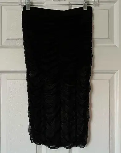 Majorelle Shirred Chiffon Skirt w/Underpants - Size S