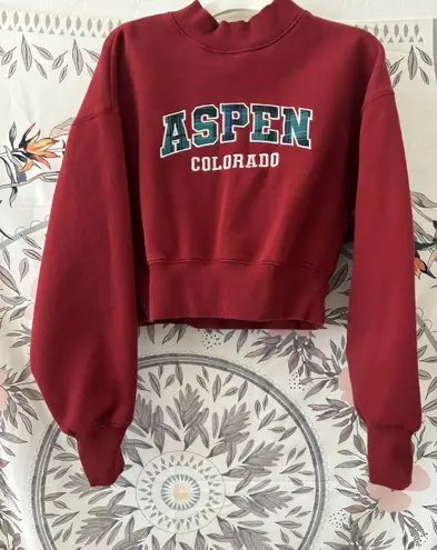 Forever 21 Red Aspen crewneck