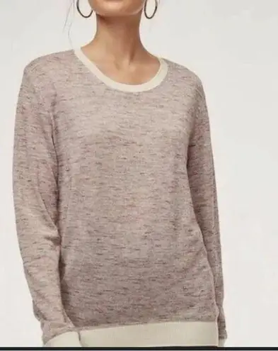 Wilfred aritzia women’s small berri crewneck sweater Tan