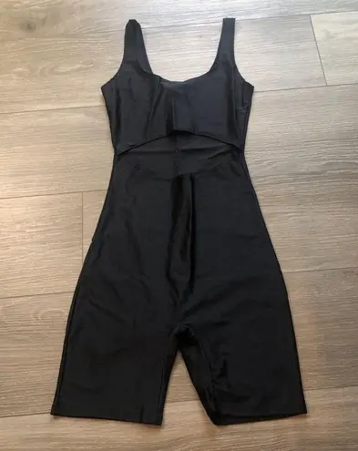 Sorella Black Cutout Bodysuit Size Medium