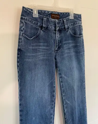 Banana Republic Denim Bootcut Flare jeans 100% cotton Distressed Women’s size 6