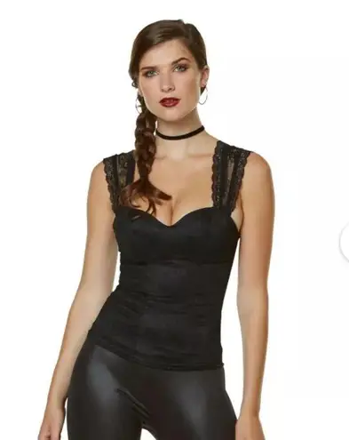 Spirit Halloween Black Corset Lace
