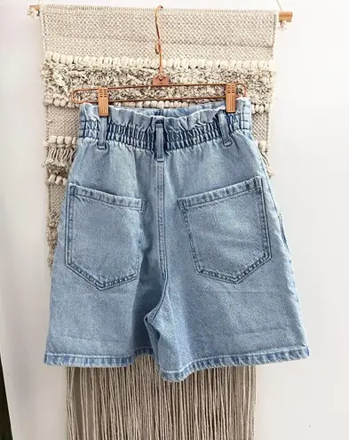 ZARA High Waisted Denim Shorts