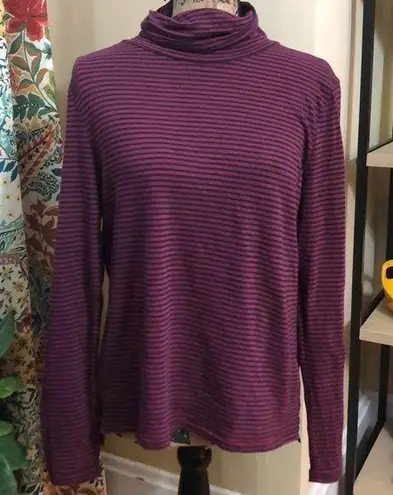 Madewell  cotton striped turtleneck