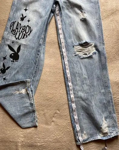 PacSun High rise Playboy Flare Jeans 