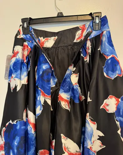 Gracia Women's Long Multicolor Floral Skirt Size M