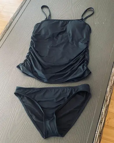 AMAVI Women's Over The Shoulder Underwire Tankini Top