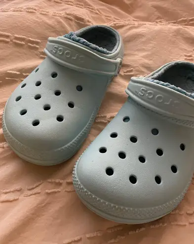 Crocs Fuzzy Teal/Blue