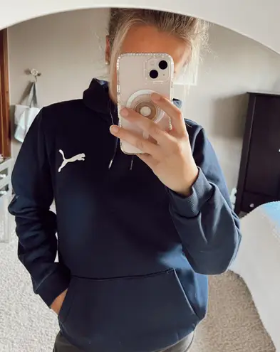 Puma Navy Hoodie NWOT