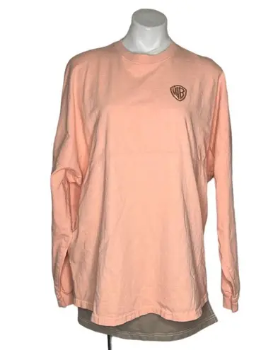 Spirit  JERSEY Warner Bros Studios Peach Color Long Sleeves Size XL