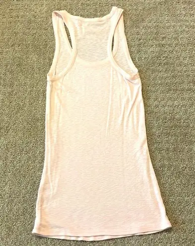 Michael Stars  Light Pink Scoop Neck Racerback Tank Top