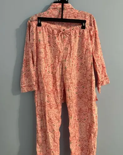 Ralph Lauren 2 piece pajamas pants and longsleeve button up top size L Size L - Image 7