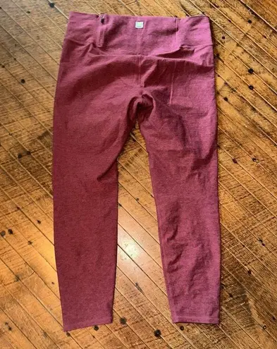 Vuori luxe Clean Elevation desert rose Athleisure cropped leggings