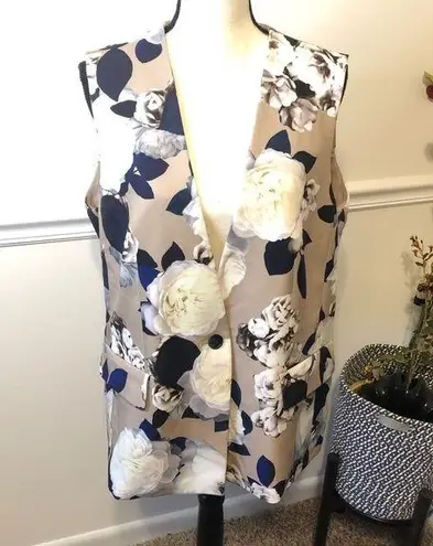 Nine West  Floral Vest 16