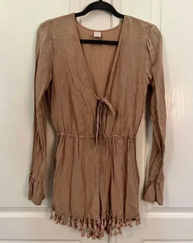 Ale By Alessandra ALE’ BY ALESSANDRA M Livia Romper in Latte