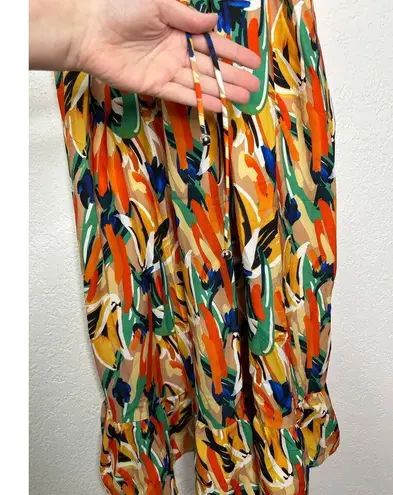 Commense Printed Cami Midi Dress S NWT