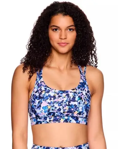 Gaiam Shiva Elsie Print Medium-Impact Sports Bra Size Small