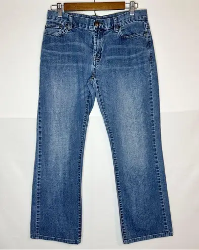 Disney  Parks House of Mickey Mouse Embroidered Straight Leg Denim Jeans Size 6