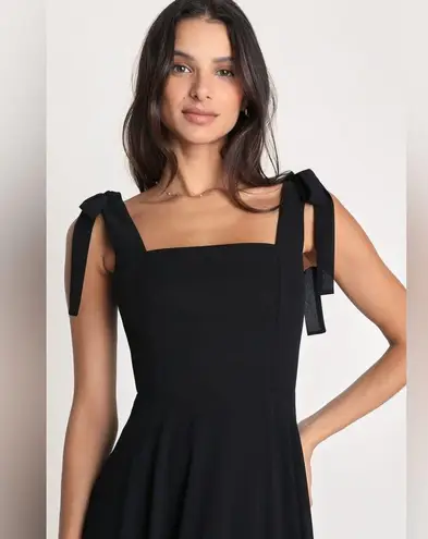 LULU’S Love Me Forever Black Tie