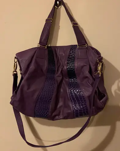 Bryna Nicole Gossip Girl Purple Purse Bag