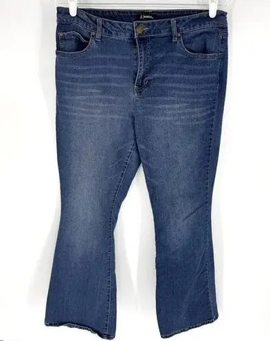 D. Jeans Bootcut High Rise Jeans No Distressing Blue Size 14