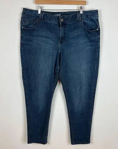 Lane Bryant ‎ Genius Fit Jegging Skinny Jeans Size 24