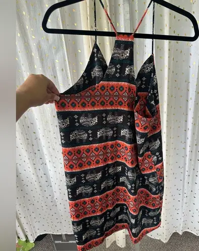 Style Rack NWT Mandala Ethnic Indian African Elephant Racerback Slip Dress L