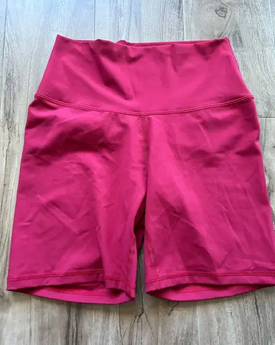 Biker Shorts Red Size M