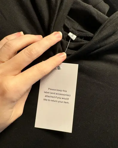 Maternity Black Gown