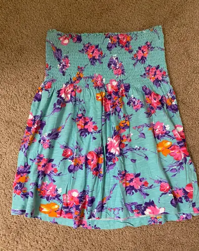 Floral Tube Top Multi