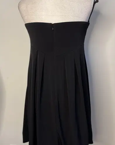 XScape  Black Strapless Dress