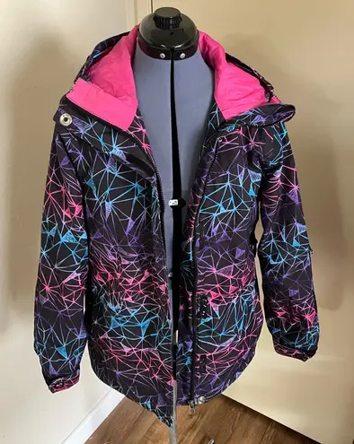 Empyre Snowboard Jacket Women’s Small 10,000 MM Waterproof Hooded Pink