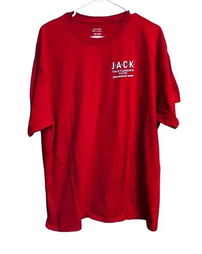 Cleveland Jack Thistledown Red KY Derby 2016 A Roll Is Like A Racehorse Shirt Size XL