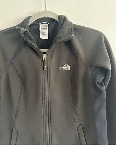 The North Face  Women’s fleece lined full zip up jacket black size small