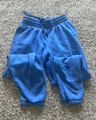 Champion blue sweats